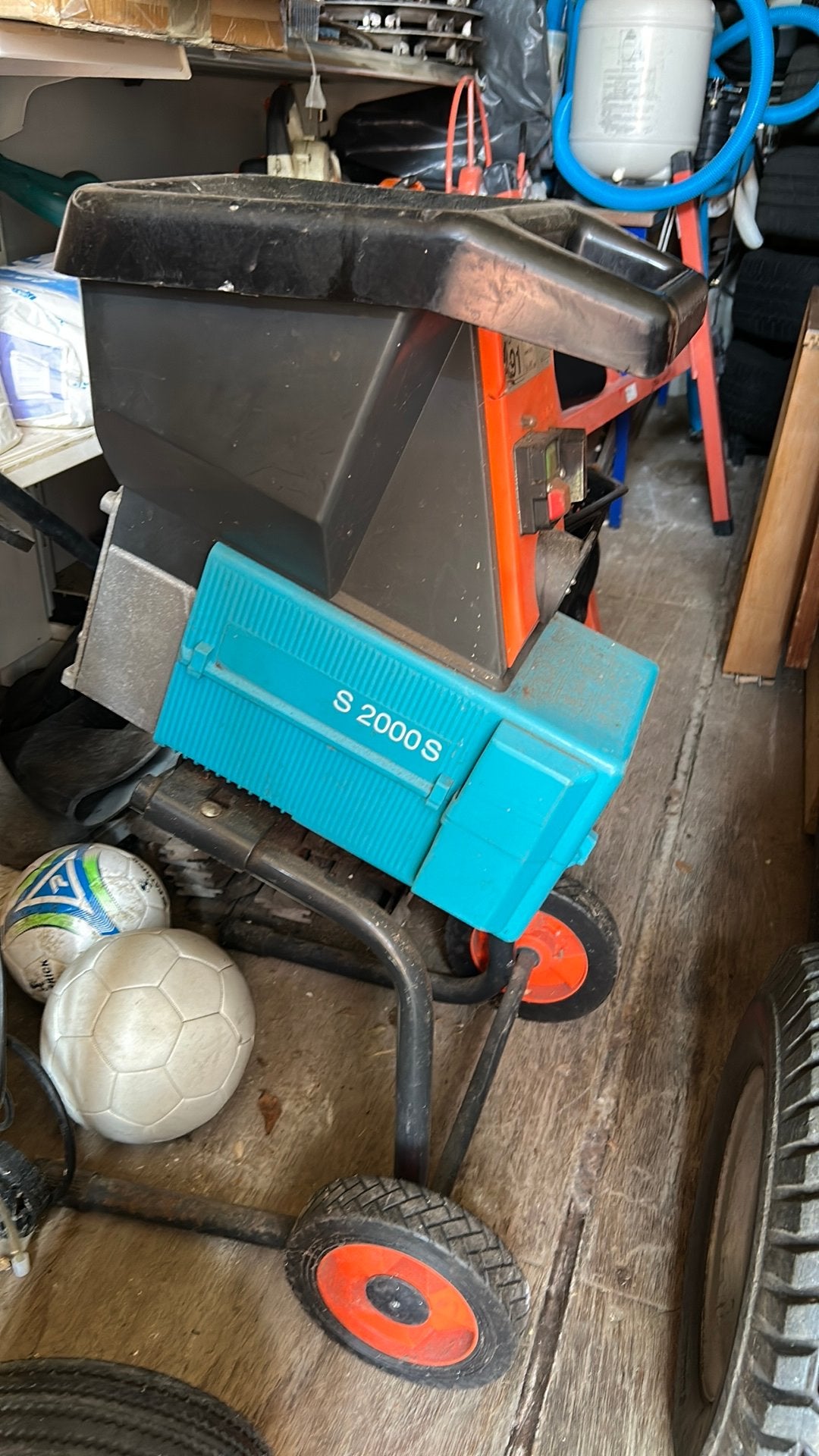 Hakselaar, Tuin en Terras, Ophalen, Zo goed als nieuw, Elektrisch