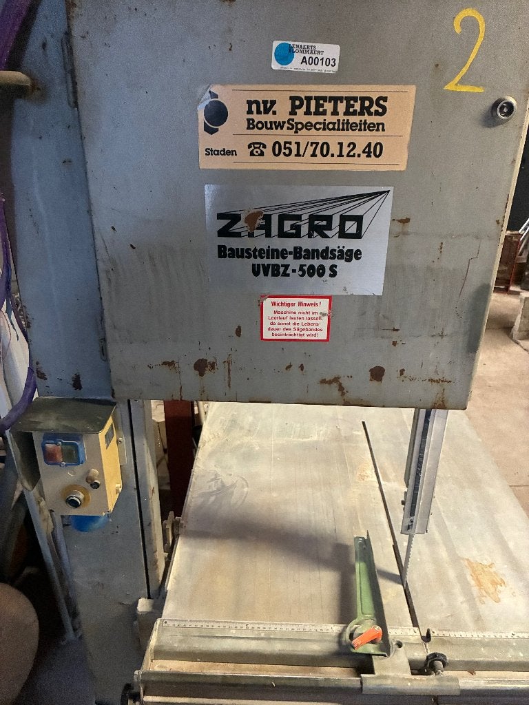Ytong lintzaag Zagreb, Ophalen, Gebruikt, Lintzaag
