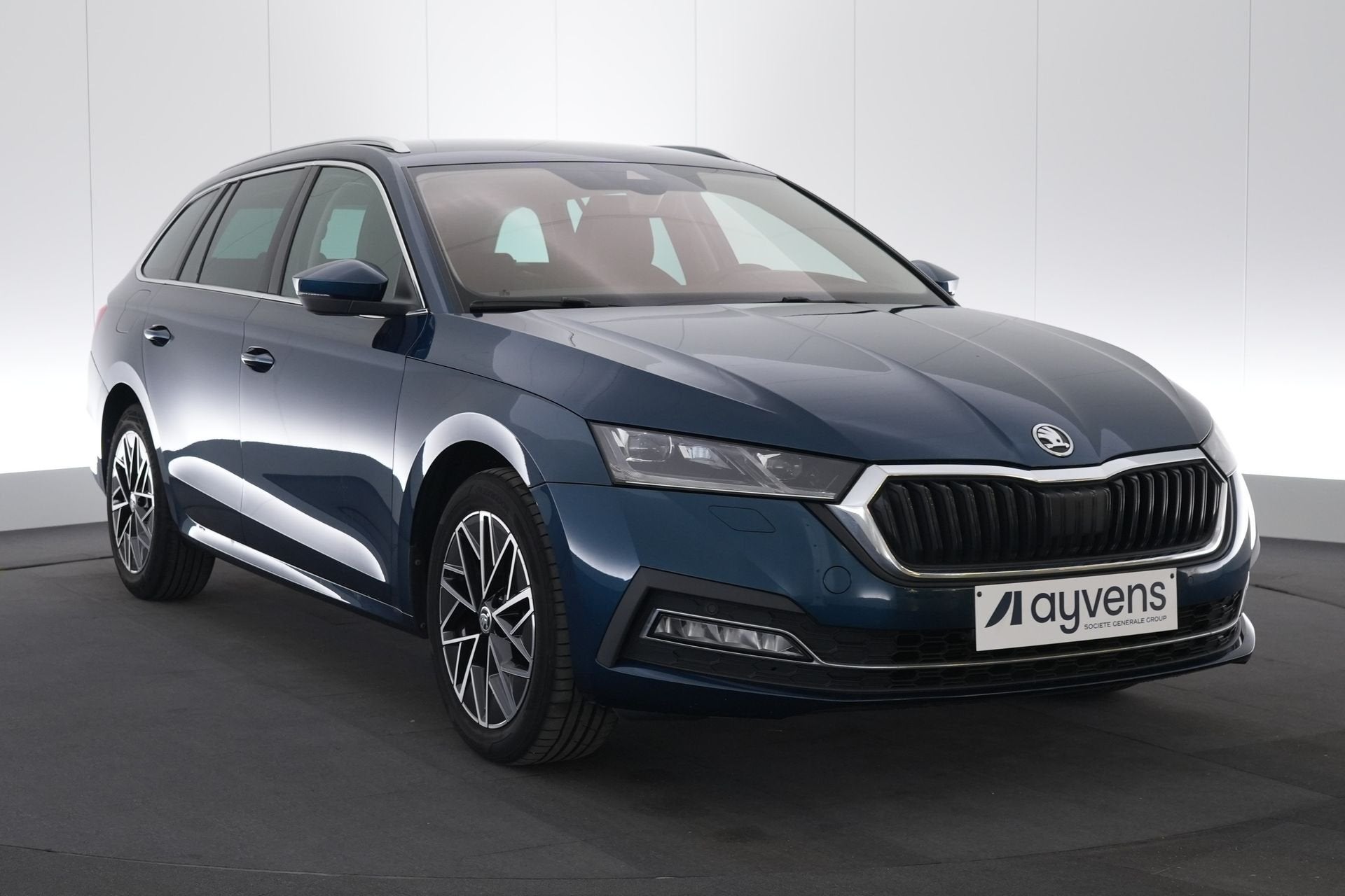(1YWU981) SKODA OCTAVIA COMBI, Auto's, Skoda, Voorwielaandrijving, Stof, Blauw, Bedrijf