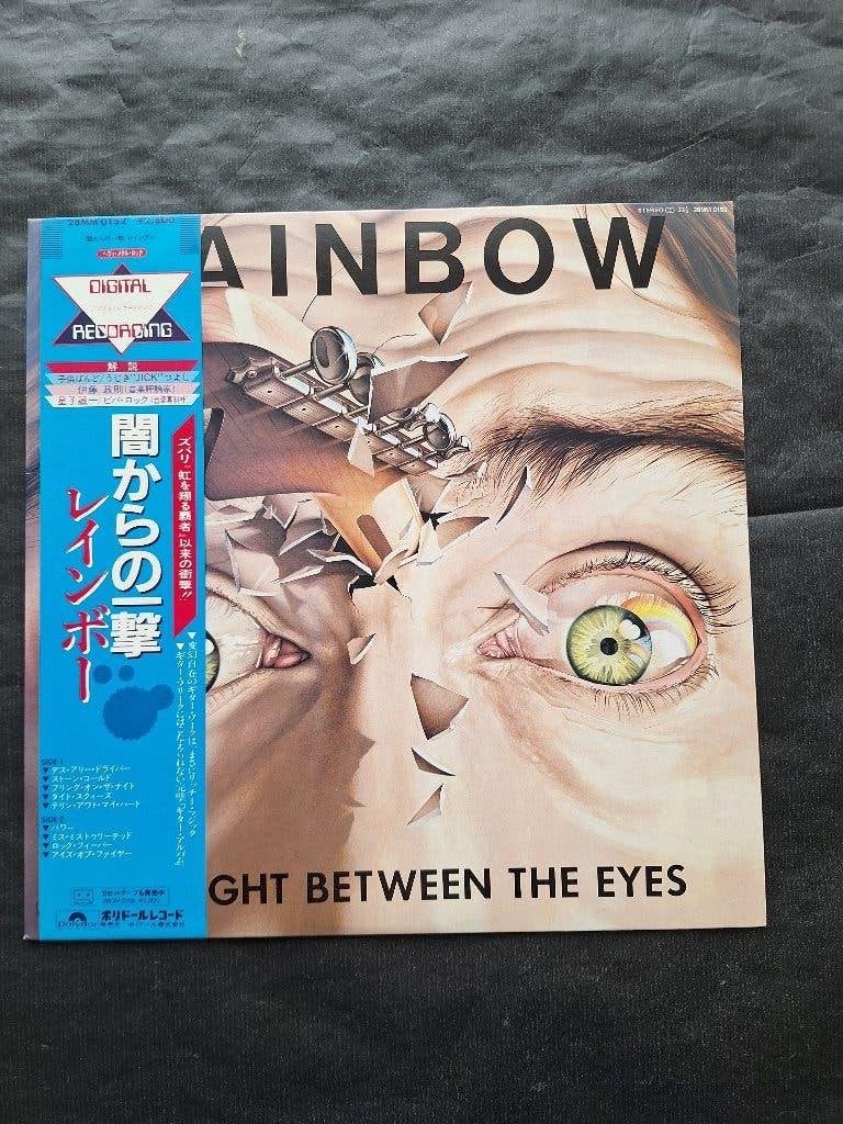 RAINBOW "Right Between the Eyes" LP (1982) JAPAN Topstaat, Cd's en Dvd's, LP, Hard Rock, Ophalen of Verzenden, Zo goed als nieuw