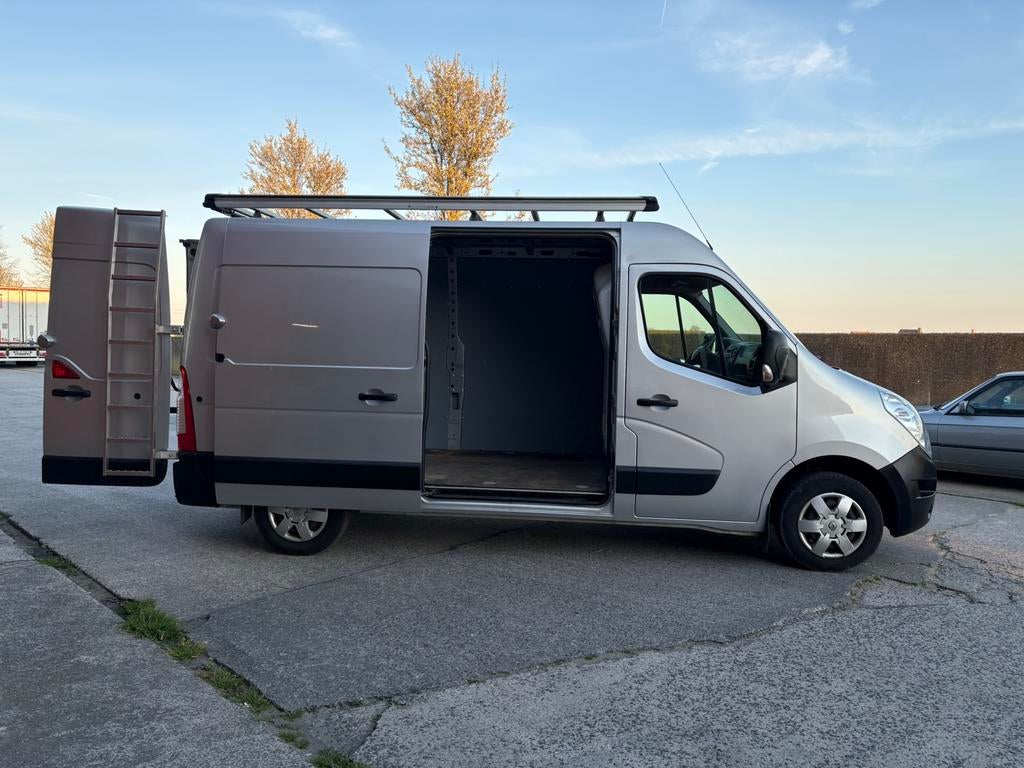 Renault Master Btw Garantie!!!, Voorwielaandrijving, Euro 5, Stof, Zwart