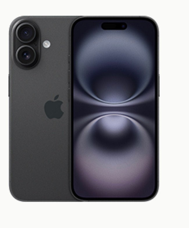 Iphone 16 - 128GB - zwart, Enlèvement, Noir, IPhone 16