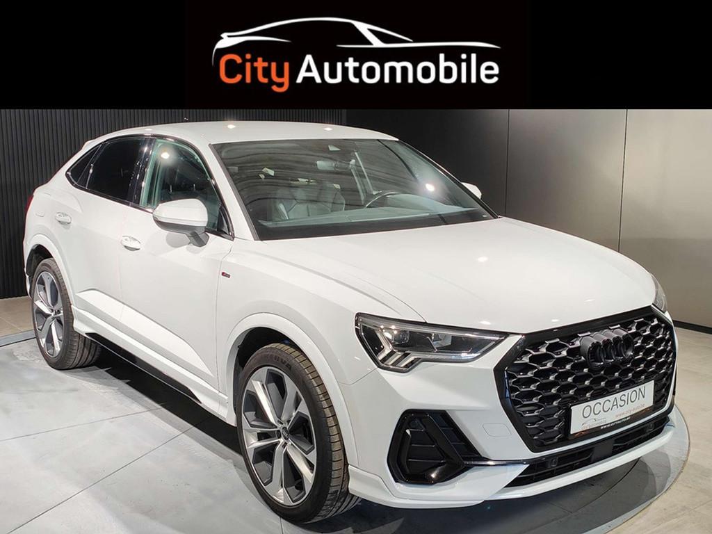 Audi Q3 SPORTBACK 35 TDI S-TRONIC S LINE CAMERA CUIR CARPL, Auto's, Automaat, Gebruikt, 4 cilinders, Lichtsensor