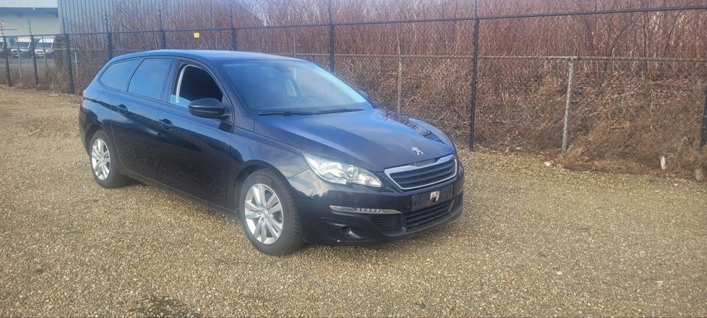 Peugeot 308 1.6hdi Euro6b Navi/Camera/Prima Staat.., Stof, 4 cilinders, Parkeersensor, Zwart