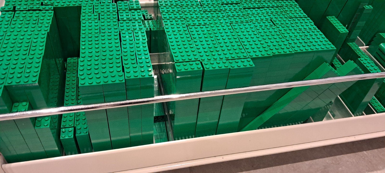 LEGO Bijna nieuwe groene stenen, Ophalen of Verzenden, Zo goed als nieuw, Losse stenen, Lego