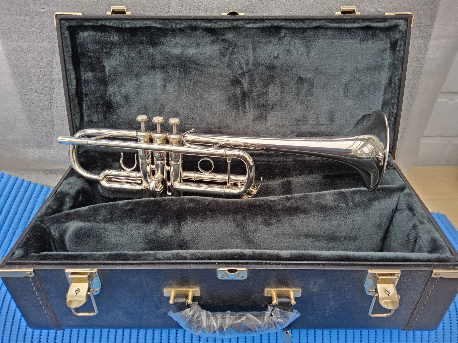 Yamaha Xeno 9445 NY., Muziek en Instrumenten, Ophalen, Zo goed als nieuw, C-trompet, Met koffer
