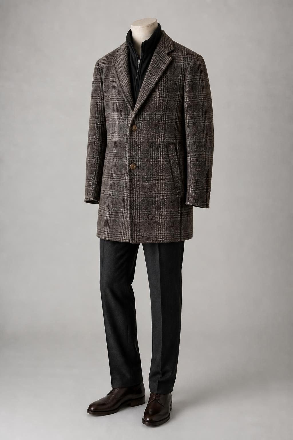 State of Art winterjas, Kleding | Heren, State of Art, Maat 52/54 (L), Bruin, Ophalen of Verzenden