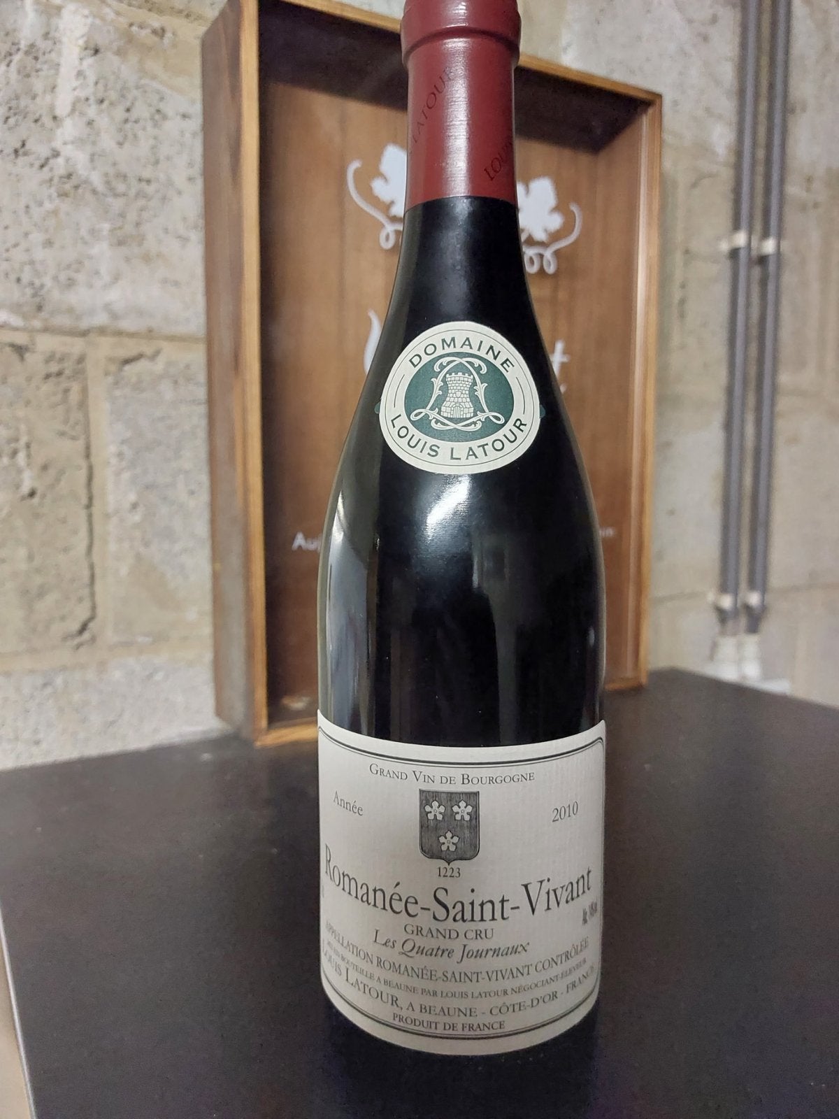 Louis Latour Romanée-Saint-Vivant "Les Quatre Journaux" 2010, Ophalen of Verzenden, Zo goed als nieuw