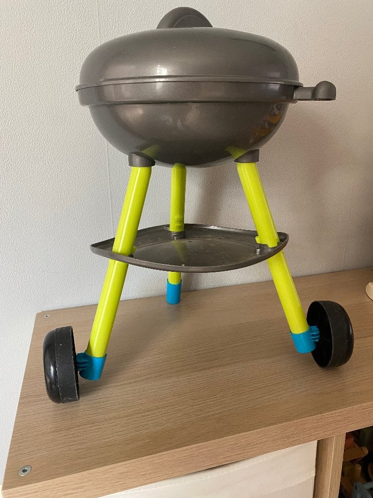 Speelgoed BBQ, Enfants & Bébés, Enlèvement, Comme neuf, Matériaux autres, Accessoires de cuisine de jeu