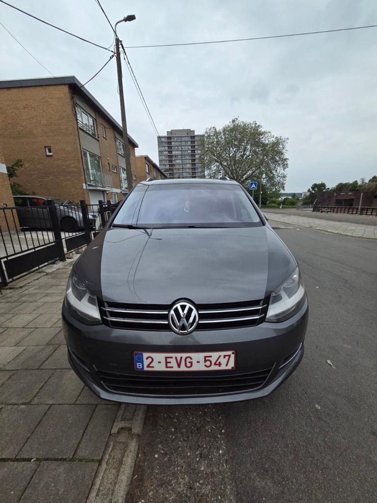 Vw sharan 7 places, Auto's, Euro 5, Monovolume, Zwart, 4 cilinders