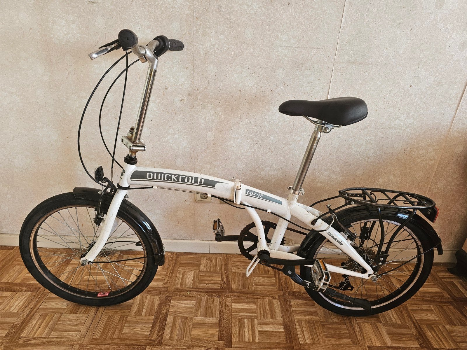 Plooifiets, Ophalen