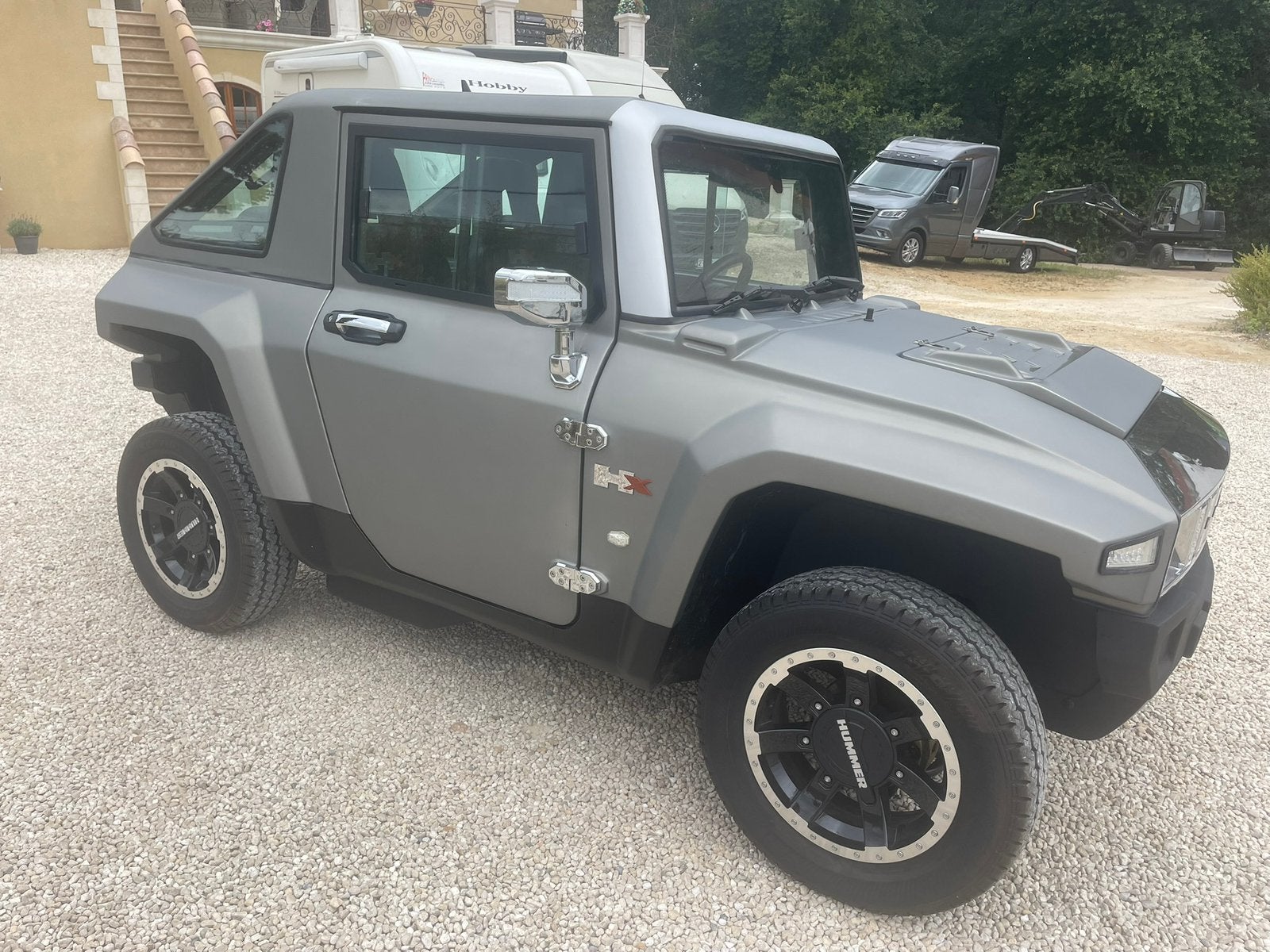 Electrische mini hummer max 80 km/uur, brommobiel, Ophalen