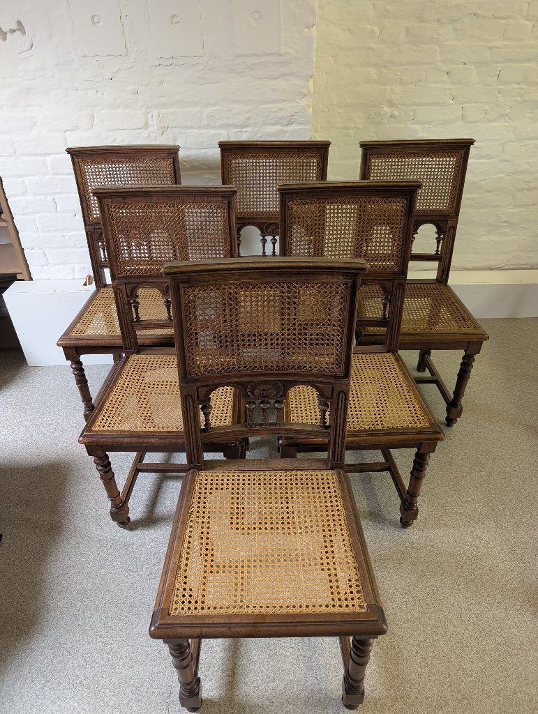 Lot de 6 chaises – style Henri II / Renaissance, Enlèvement, Utilisé, Henri II / Renaissance, 4 à 6 chaises