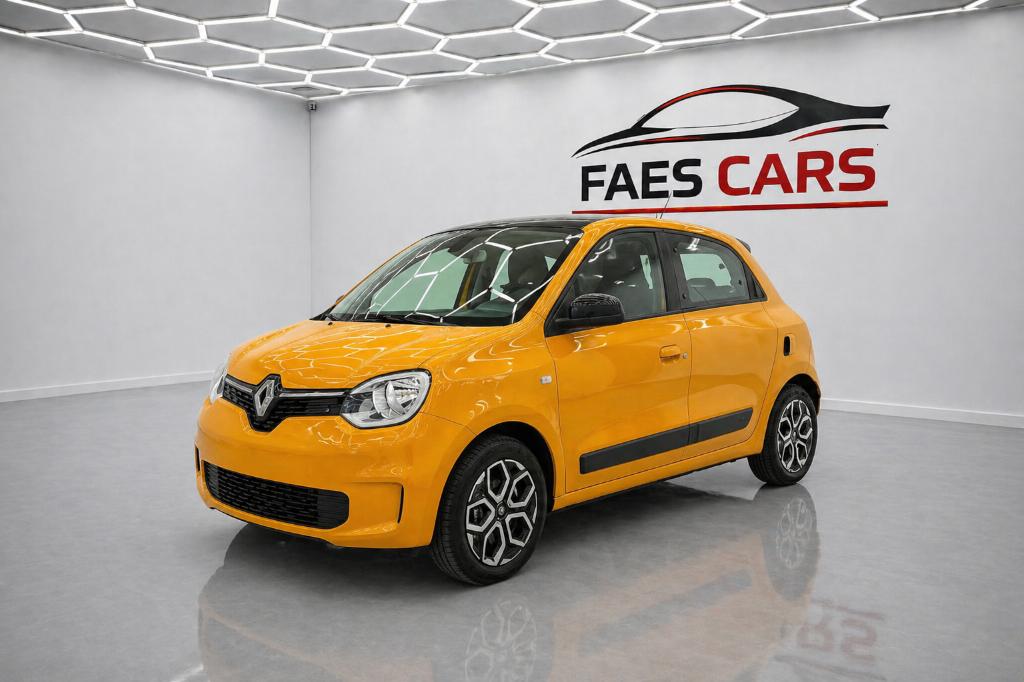 Renault Twingo Equilibre open dak, Voorwielaandrijving, Euro 6, 48 kW, Geel