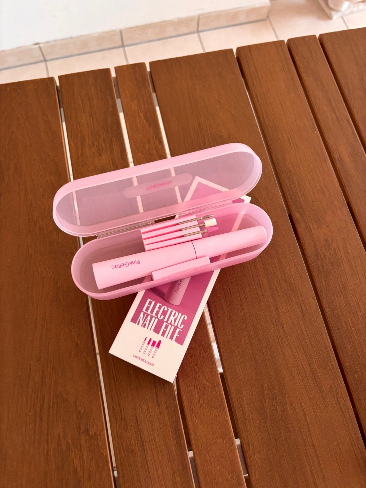 Nagelvijl - Pink Gellac, Ophalen, Zo goed als nieuw