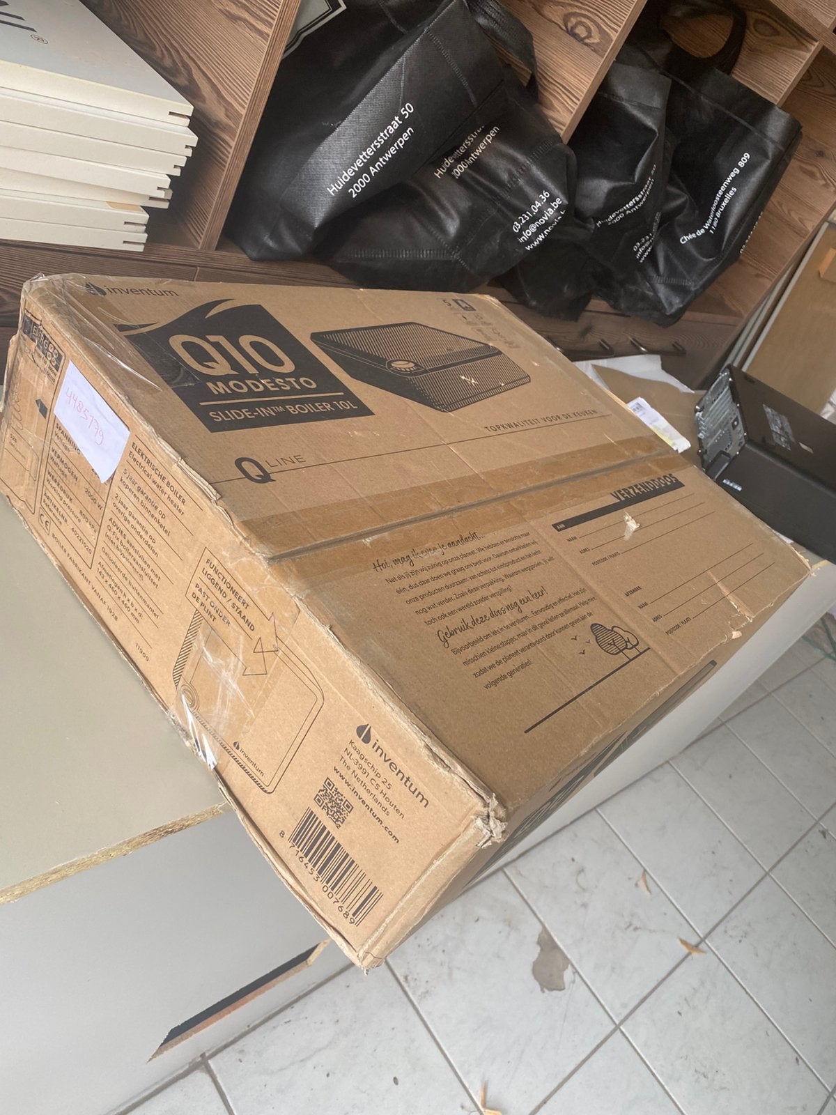 Boiler 10L, Doe-het-zelf en Bouw, Minder dan 20 liter, Ophalen, Nieuw, Boiler