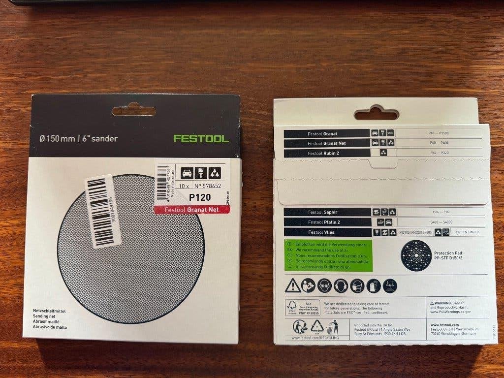 Festool Granat schuurschijven, Ophalen of Verzenden, Nieuw, Festool
