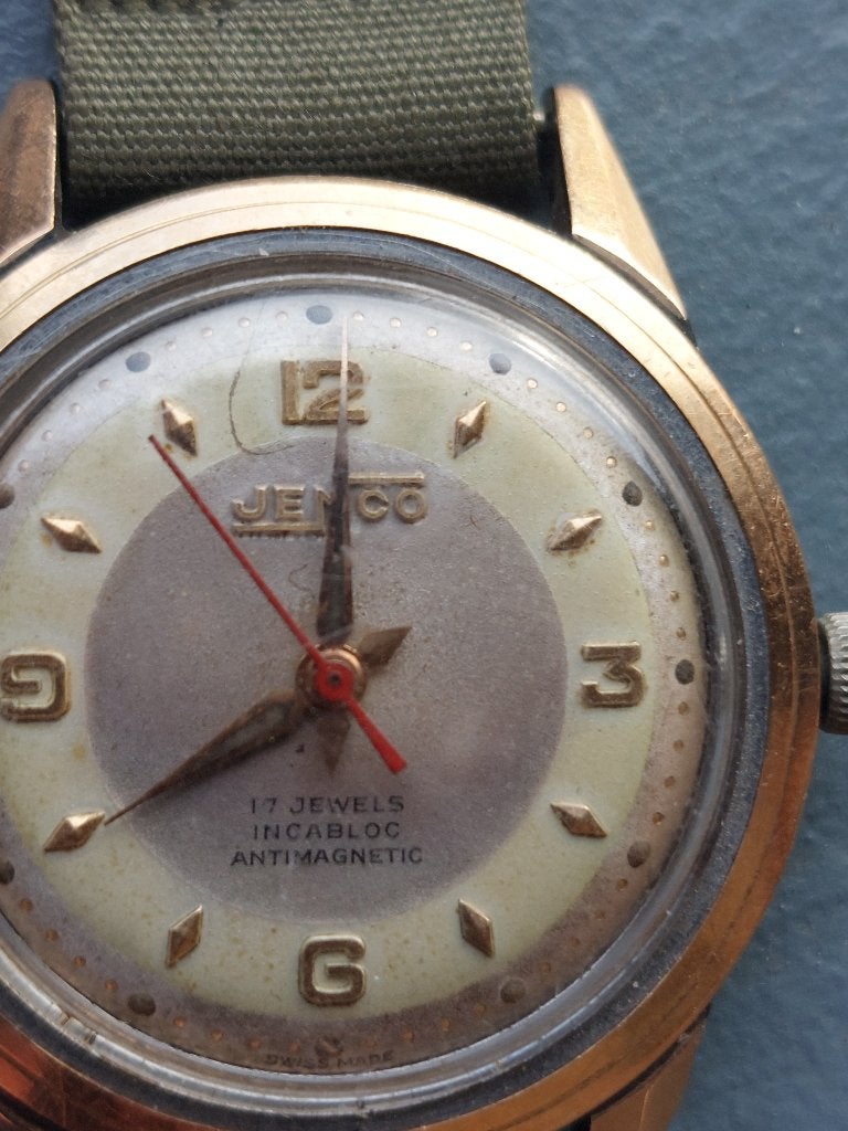 Montre jenco ww2, Enlèvement ou Envoi, Armée de terre