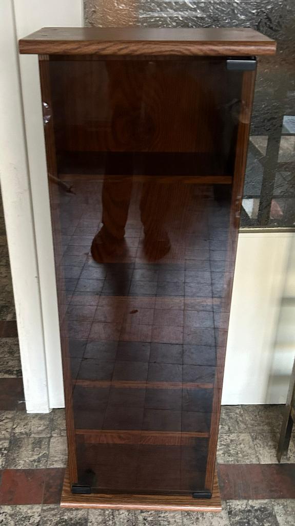 Oude glazen deurkast, Antiek en Kunst, Antiek | Meubels | Kasten, Ophalen