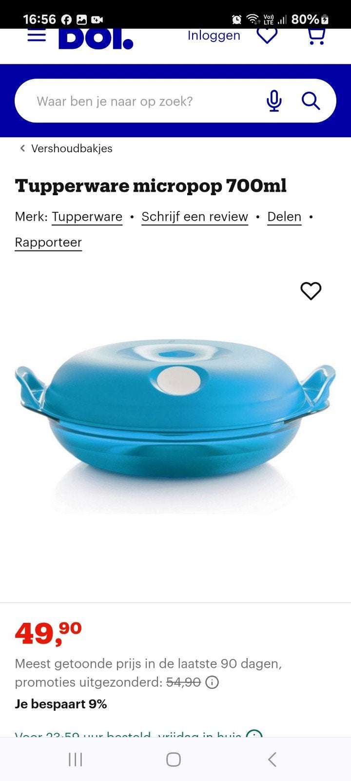 four à micro-ondes Tupperware, Enlèvement