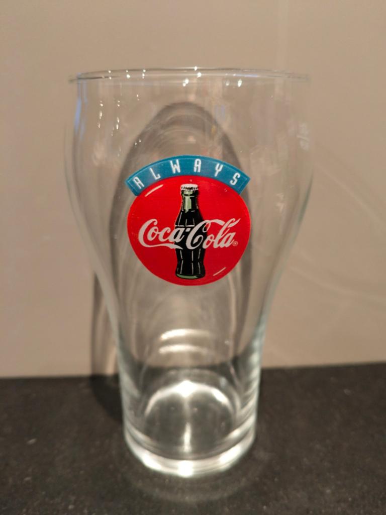 48 coca cola glazen 40cl uit de jaren 90, Verzamelen, Ophalen