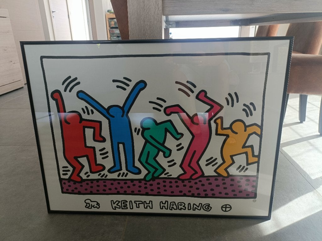 Keith haring, Ophalen, Portret en Figuren, Offsetdruk