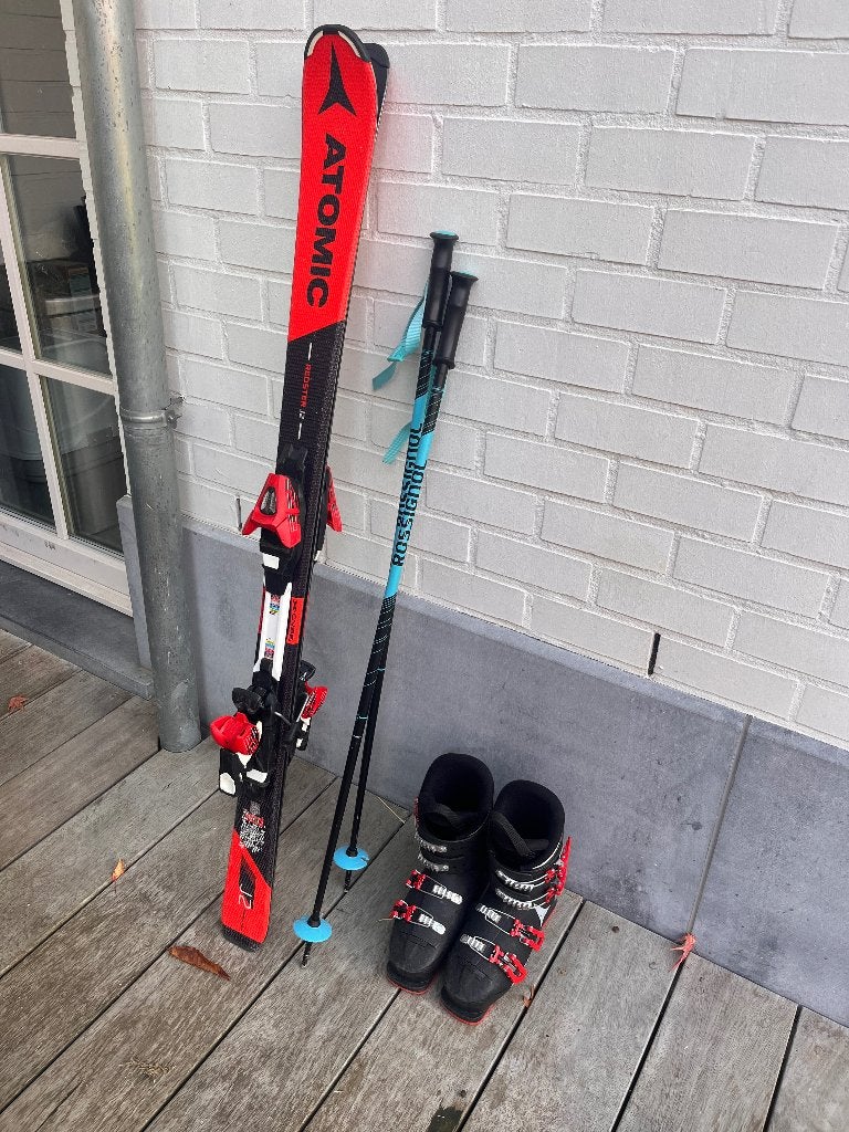 Ski battons et bottines enfant, Skis, Salomon, Enlèvement, Utilisé
