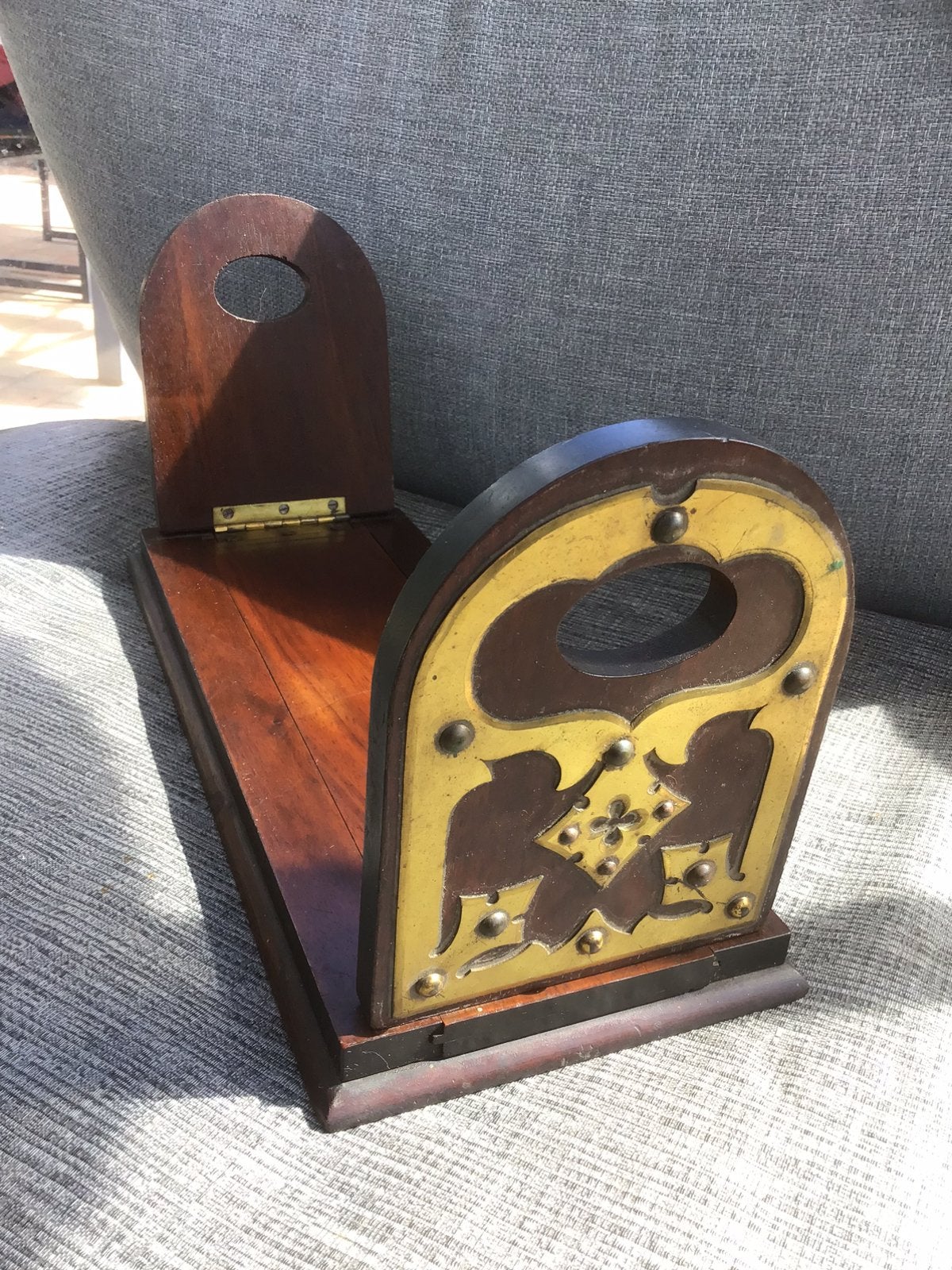 Étagère extensible anglaise ancienne, Antiquités & Art, Enlèvement ou Envoi