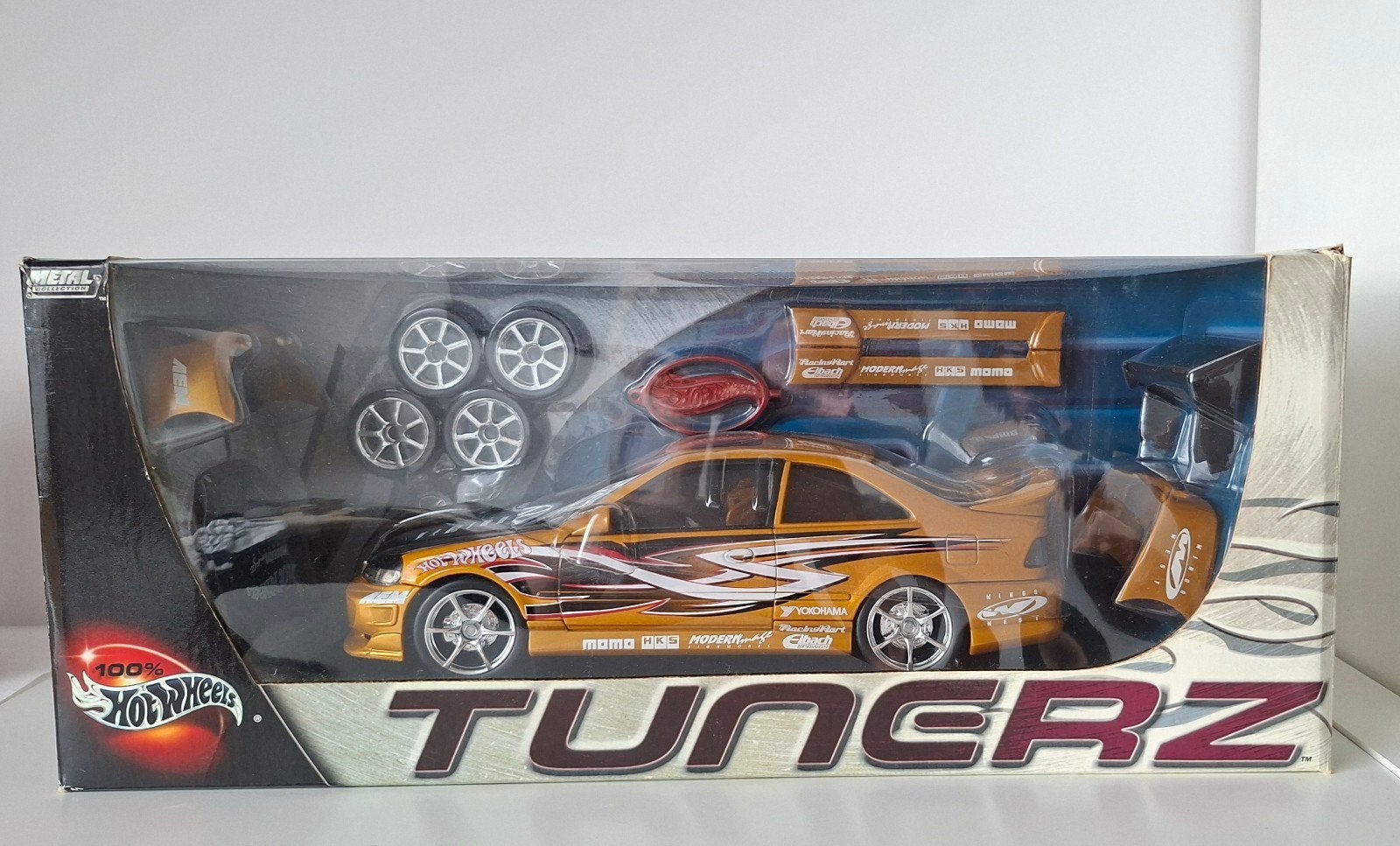 Honda Civic Hotwheels 1/18, Enlèvement ou Envoi, Comme neuf, Voiture, Hot Wheels
