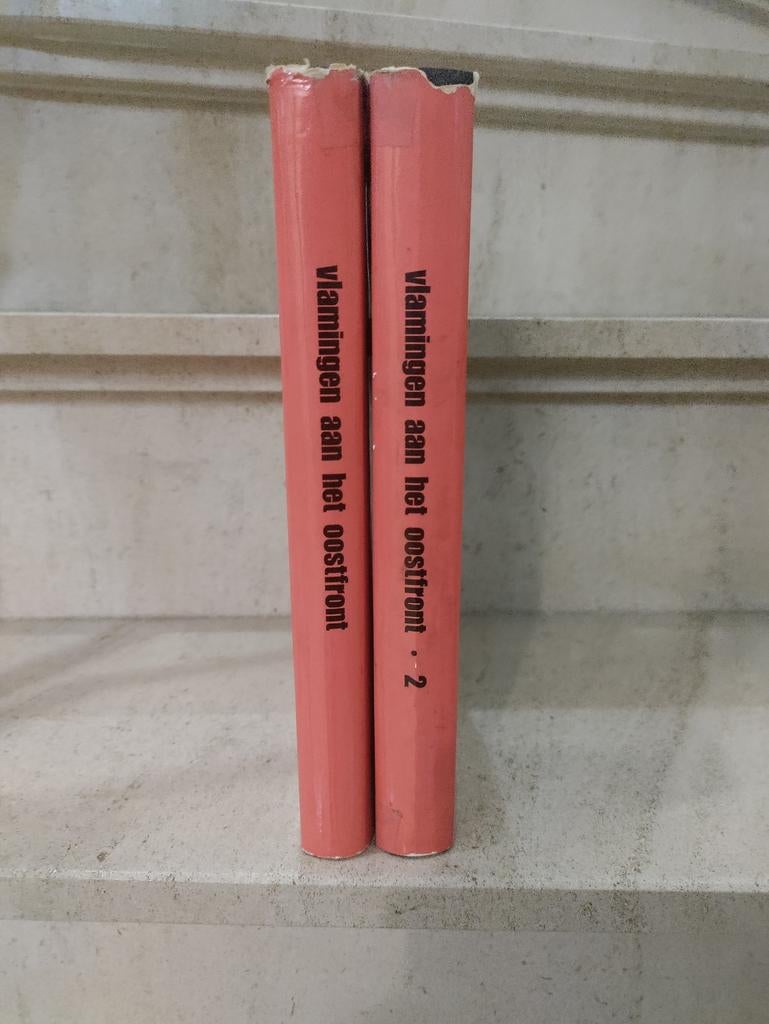 boeken Vlamingen aan het oostfront 2 delen Jan Vincx, Tweede Wereldoorlog, Ophalen of Verzenden, Zo goed als nieuw, Algemeen