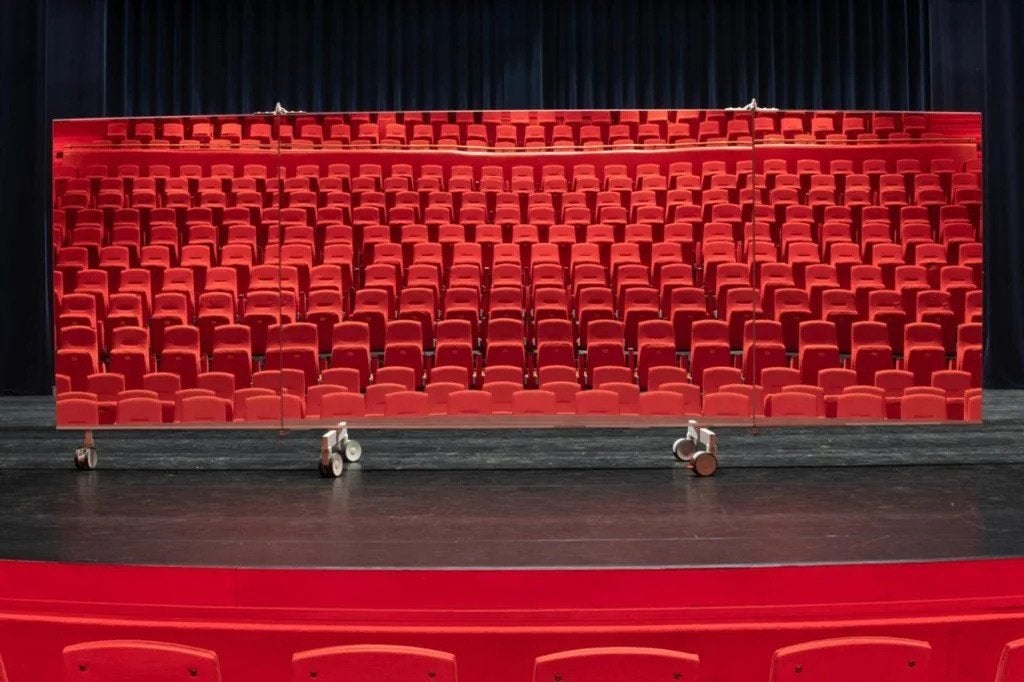 Dansspiegel 5x2 meter - te huur, Sport en Fitness, Dansen, Nieuw, Overige typen, Ophalen of Verzenden