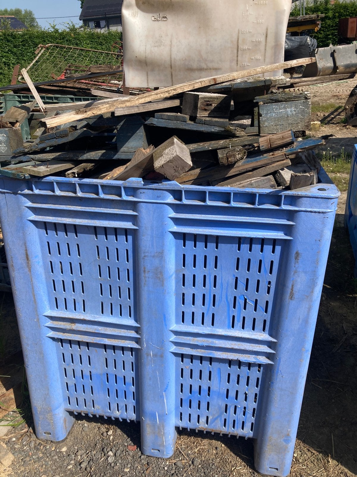 Gratis brandhout, Tuin en Terras, Ophalen