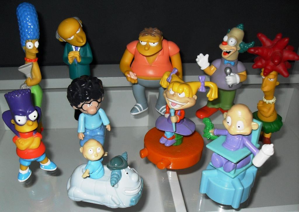 Lot van 10 Figurines THE SIMPSON QUICK EDITION, Verzamelen, Overige Verzamelen, Zo goed als nieuw, Ophalen of Verzenden