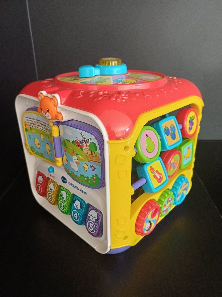 VTech activiteitenkubus, Kinderen en Baby's, Ophalen of Verzenden, Gebruikt, 6 maanden tot 2 jaar
