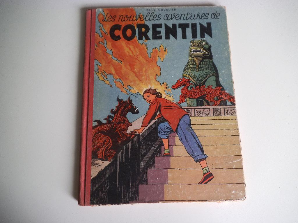 Colonel du Lombard Les nouvelles aventures de Corentin 1952, Livres, Enlèvement ou Envoi, Une BD, Utilisé, Cuvelier