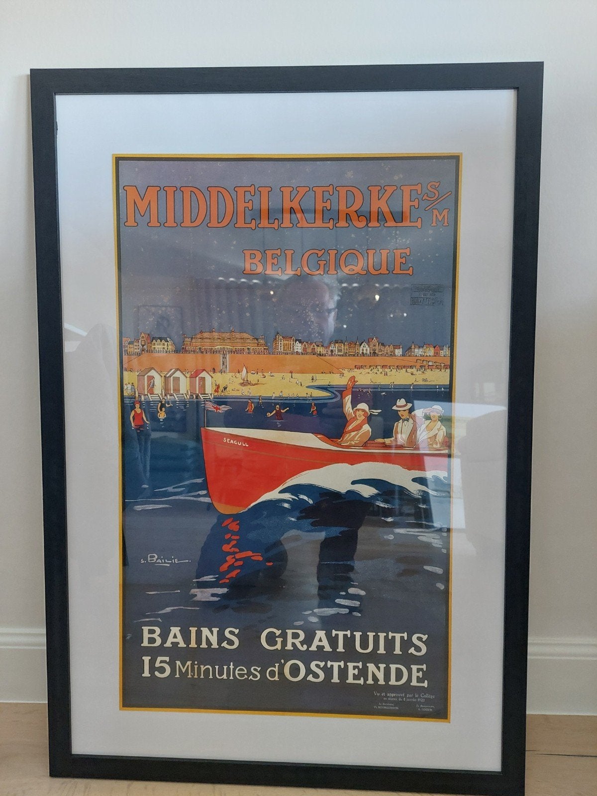Middelkerke retro affiche, Ophalen