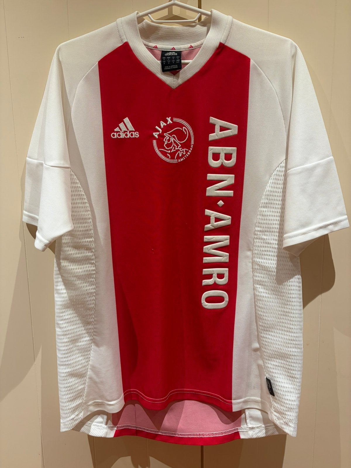 Ajax home shirt 2002/03 – Dieter Reynaert #19, Enlèvement ou Envoi, Comme neuf, Maillot