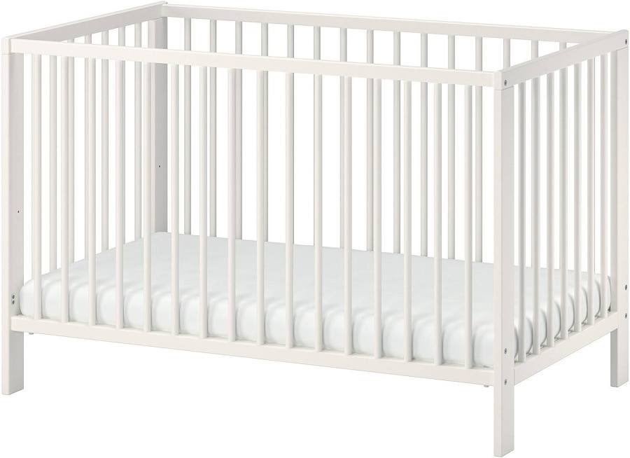 Ikea Gulliver babybed wit 60x120, Zo goed als nieuw, Minder dan 140 cm, Minder dan 70 cm, Ophalen