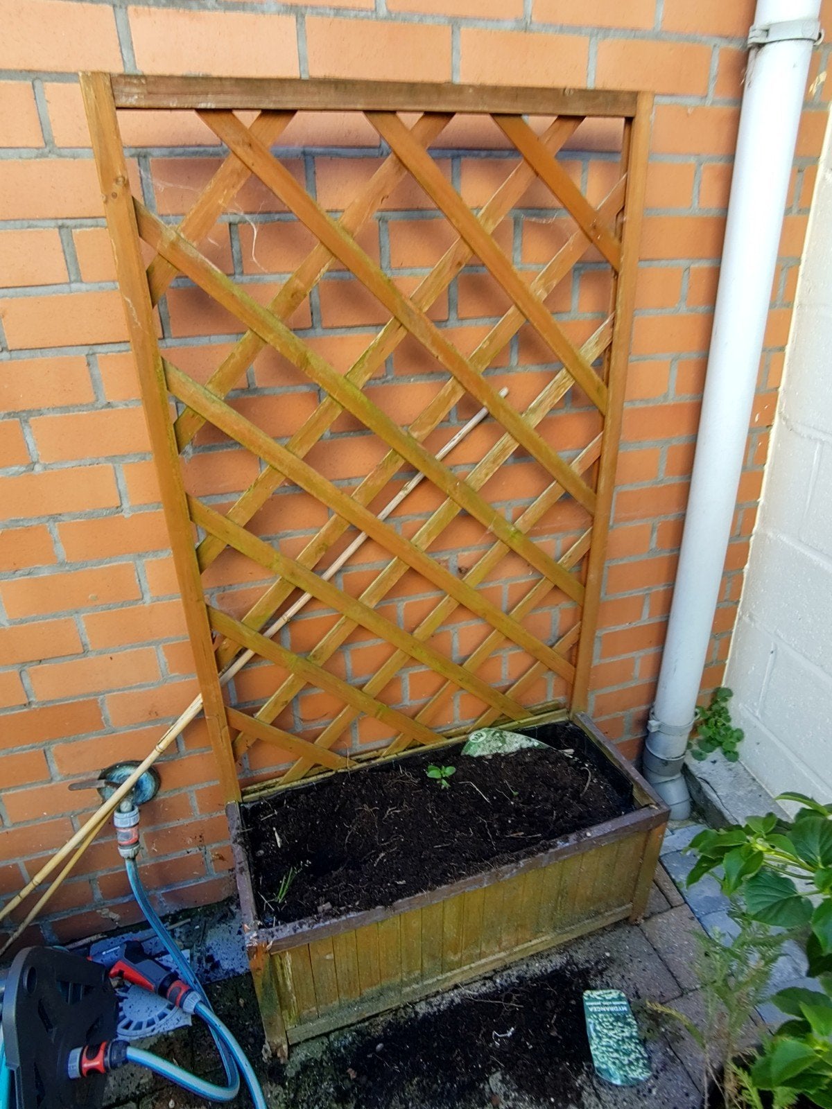 Jardinière en bois, Enlèvement, Utilisé, Bois