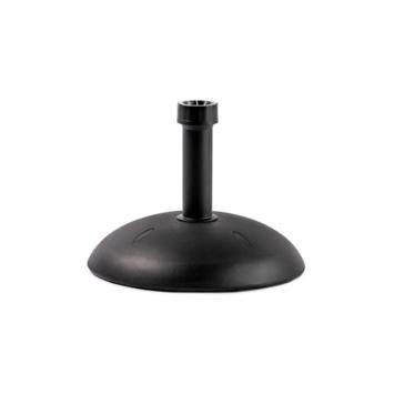 Pied de parasol Handson en plastique 25 kg rond noir, Enlèvement, Comme neuf, Base de parasol