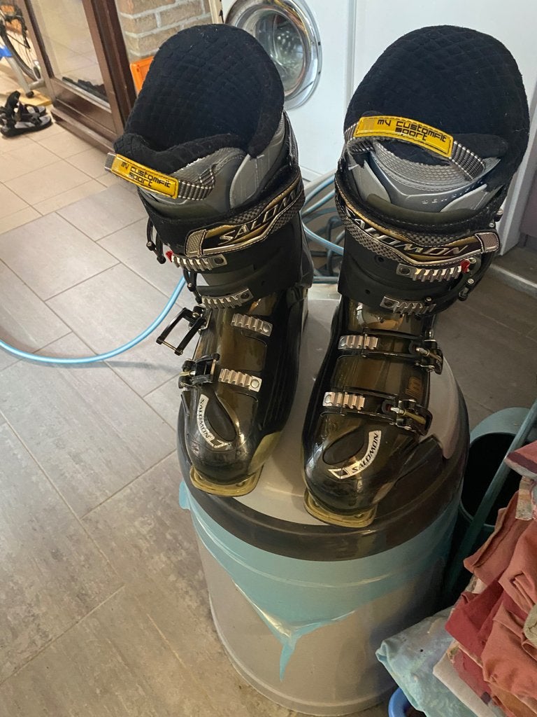 Skibotinnen, Ophalen, Gebruikt, Schoenen, Ski