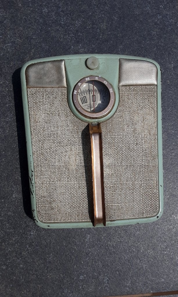 Échelle vintage, Hansom, 1970, excellente, Etats Unie, Antiquités & Art, Antiquités | Outils & Instruments, Enlèvement ou Envoi