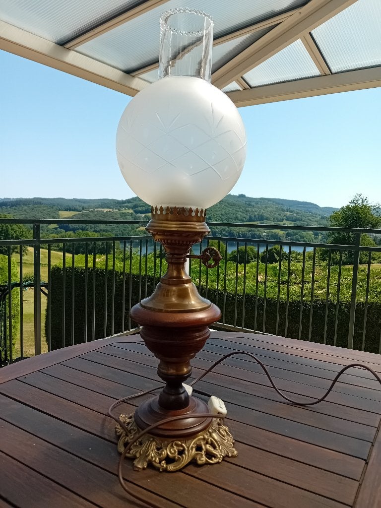 Antieke lamp, Antiek en Kunst, Ophalen