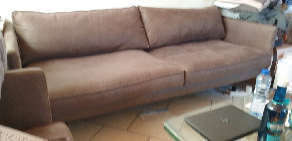 À vendre – Canapé + fauteuils, Maison & Meubles, 100 à 125 cm, 250 à 300 cm, Enlèvement, Tissus