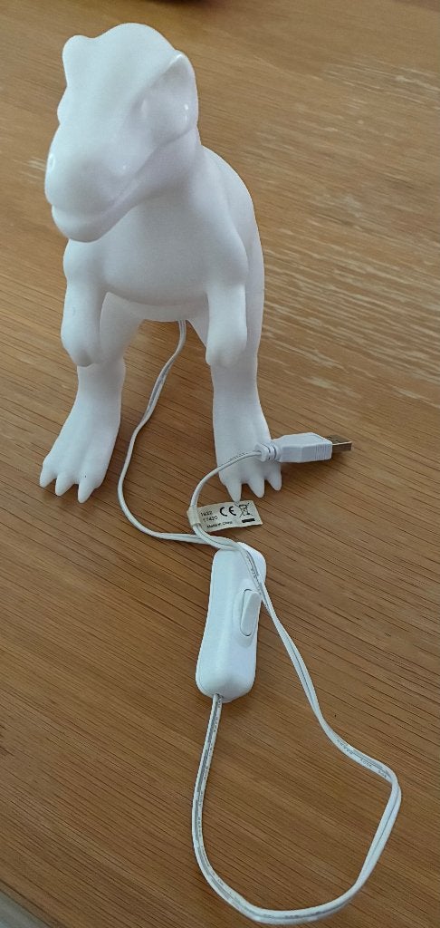 Nachtlampje - Dinosaurus - Koopje, Ophalen, Zo goed als nieuw