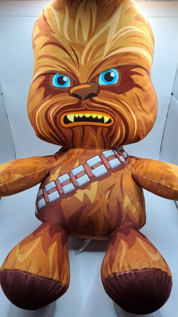 Chewbacca rrrrrr knuffel, Ophalen of Verzenden, Zo goed als nieuw, Overige typen