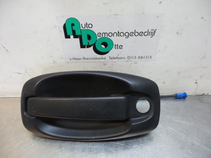Poignée portière 2portes gauche d'un Fiat Doblo (Doblo 10-, -, Utilisé, Fiat, -