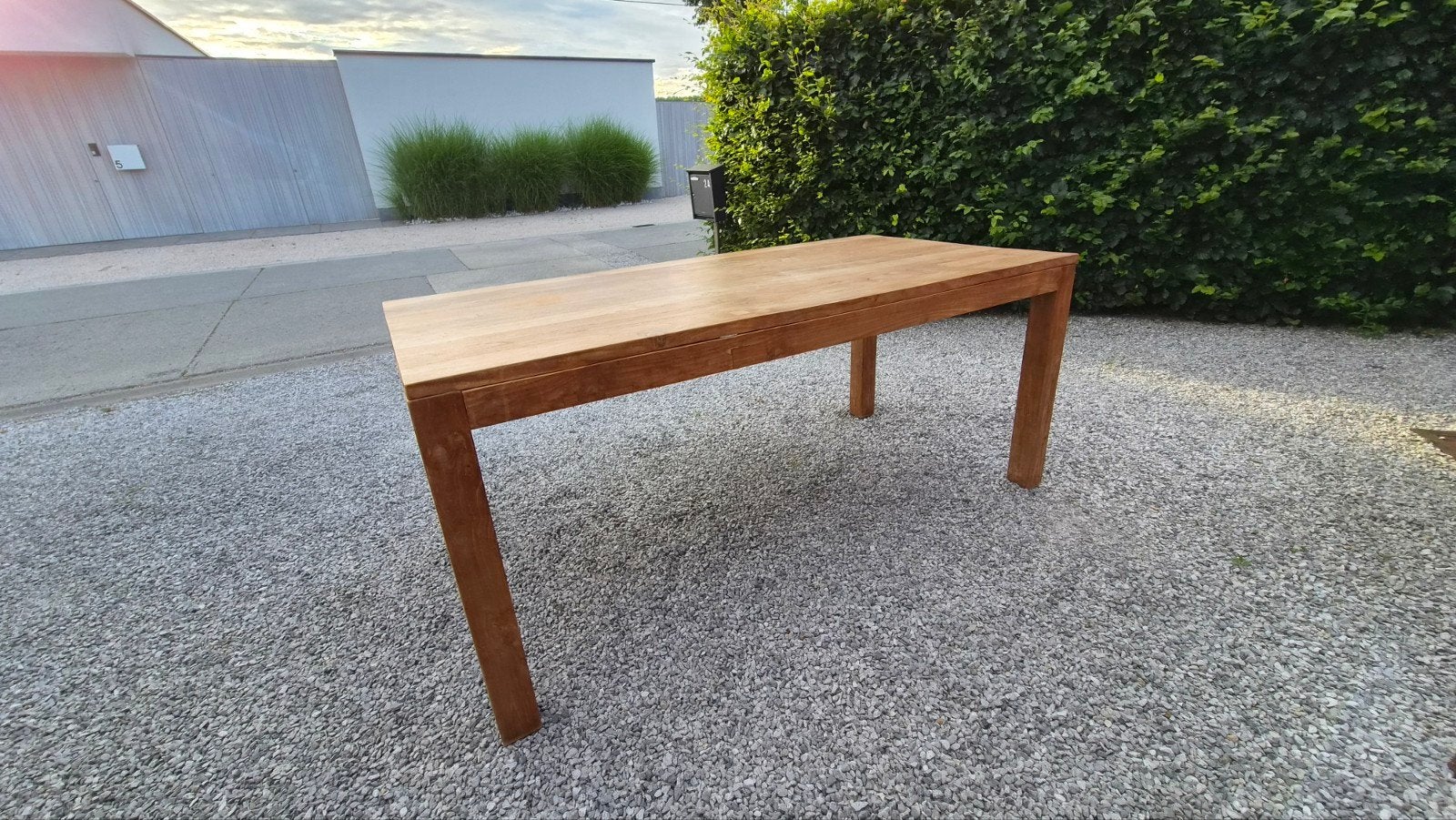 Houten eettafel 180x90cm, Ophalen