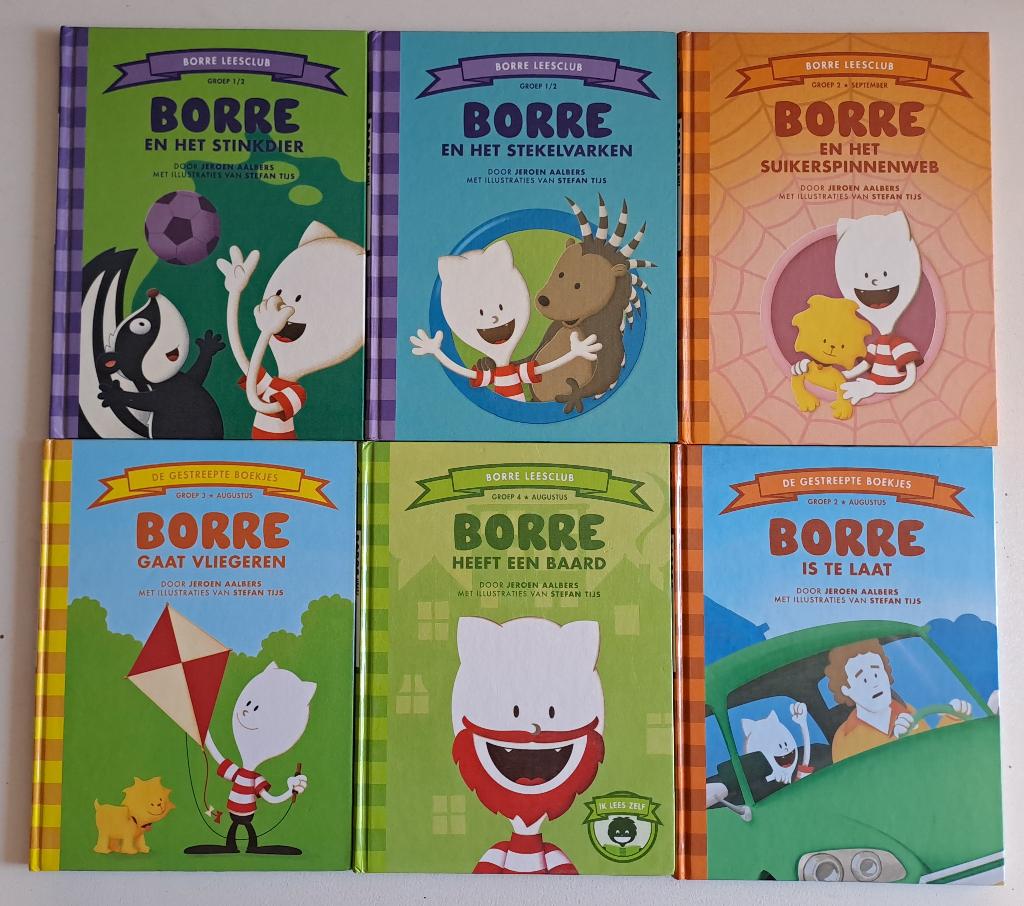 Borre Leesclub, Boeken, Kinderboeken | Jeugd | onder 10 jaar, Gelezen, Ophalen of Verzenden