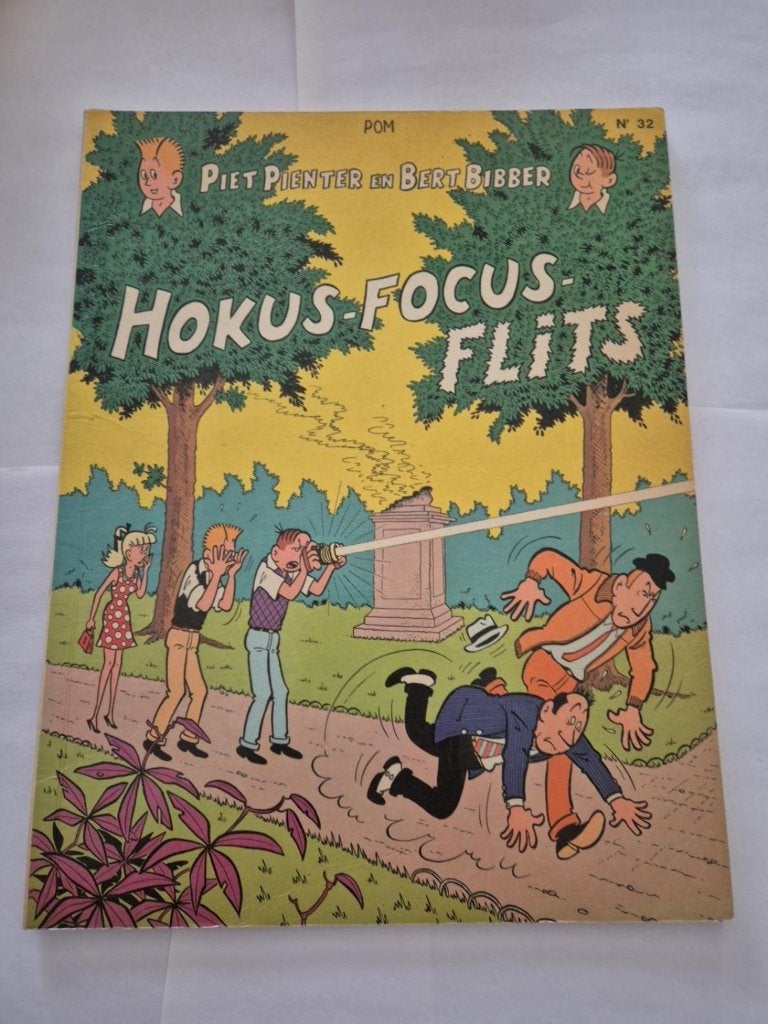 Piet Pienter en Bert Bibber nr. 32, Boeken, Eén stripboek, Verzenden, Gelezen